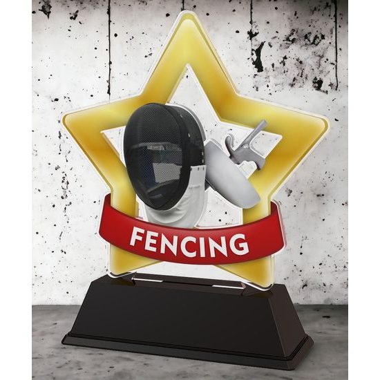 Mini Star Fencing Trophy