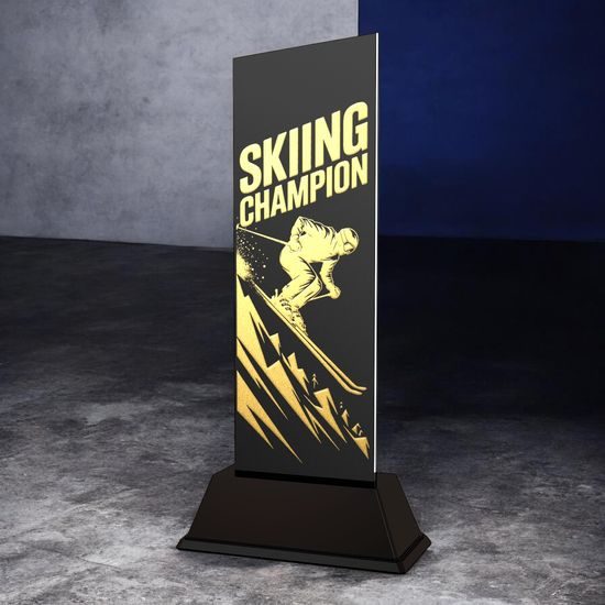 Shadowline Skiing Men's Champion Trophy – Stainless Steel Award
