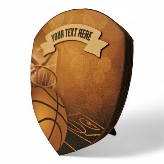 Regal Birchwood Basketball Sepia Shield