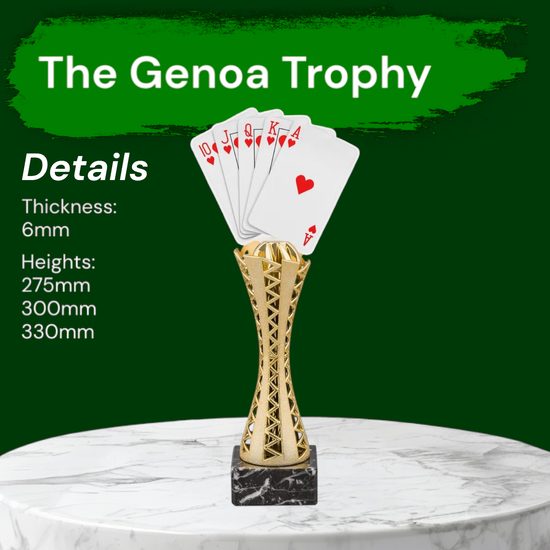 Genoa Playing Cards Trophy