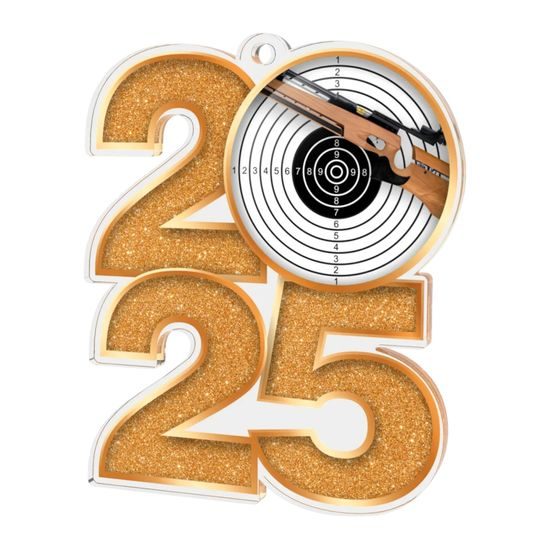 Rifle Shooting 2025 Medal