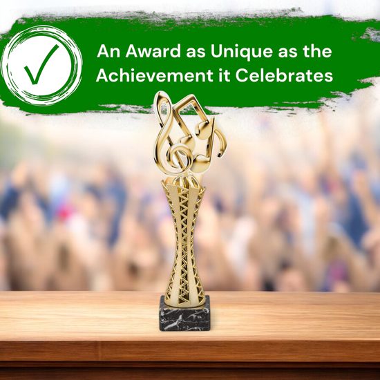 Genoa Music Notes Trophy