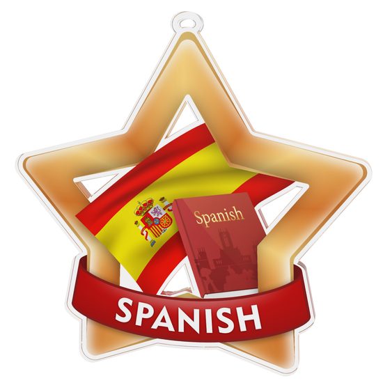 Spanish Studies Mini Star Bronze Medal