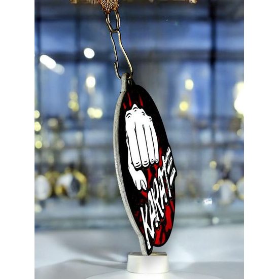 Aurum Karate Stainless Steel Medal