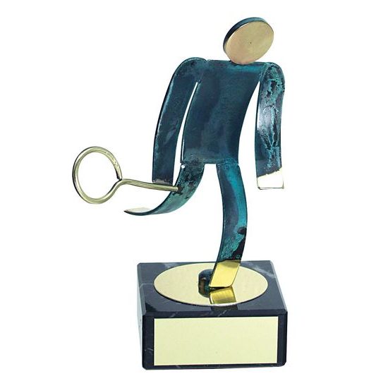 Toledo Squash Handmade Metal Trophy