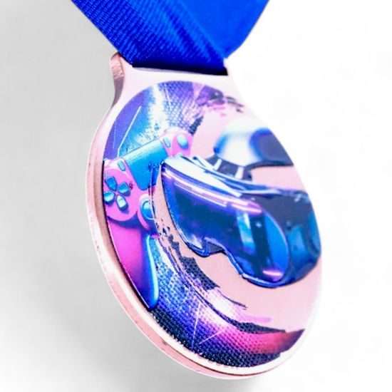 Vulcan eSports Bronze Texture Print Medal