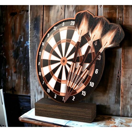 Sierra Classic Darts Real Wood Trophy