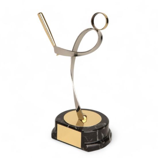 Sevilla Baseball Player Handmade Metal Trophy