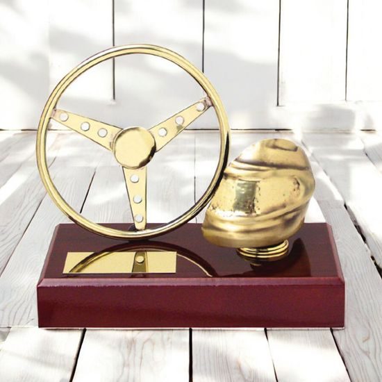 Aragon Motorsports Handmade Metal Trophy