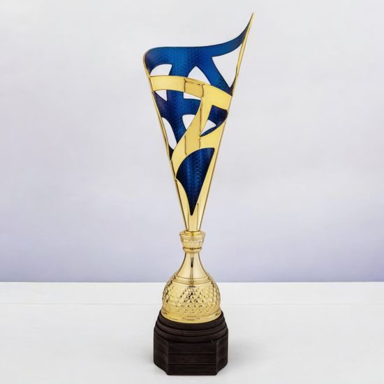 Havana Gold & Blue Blade Trophy