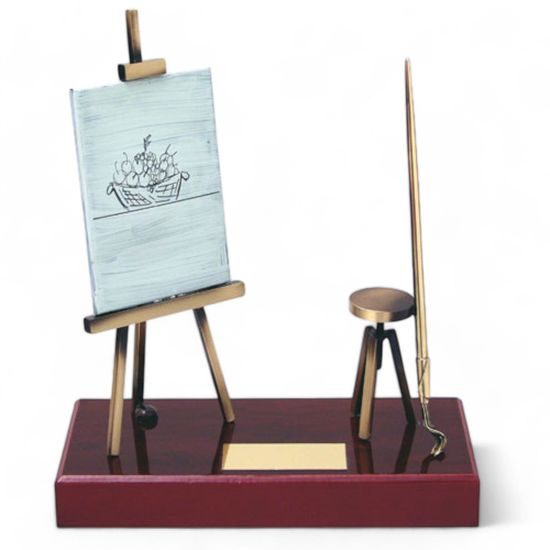 Dali Art Handmade Metal Trophy