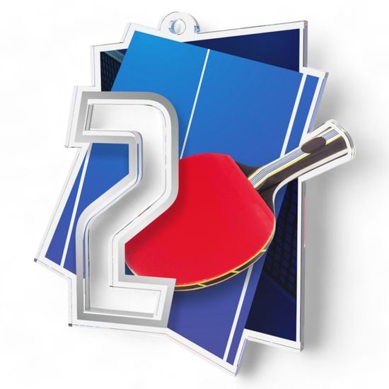 Poznan Table Tennis Number 2 Medal