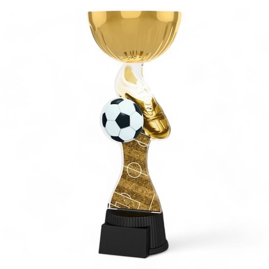 Vancouver Classic Football Boot and Ball Gold Cup Trophy