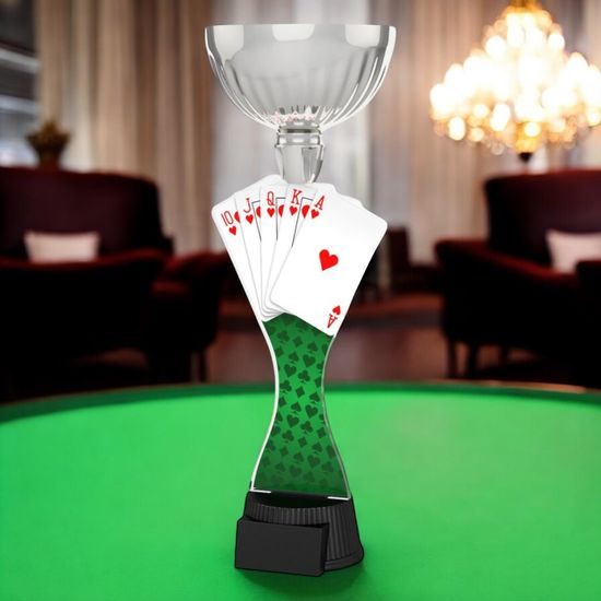 Montreal Playing Cards Silver Cup Trophy