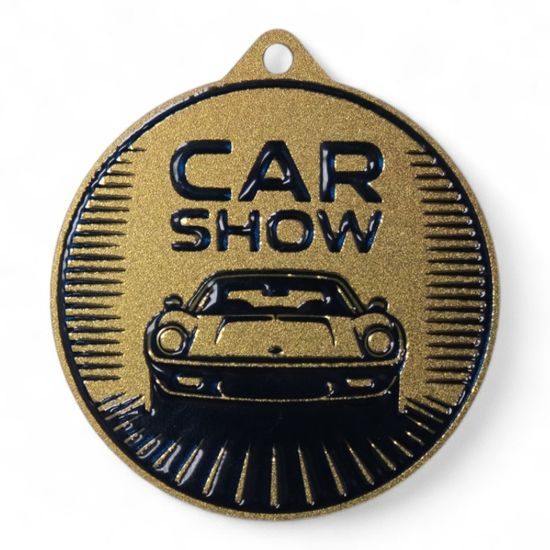 Quantum Car Show Stainless Steel Medal