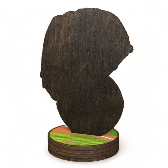 Grove Classic Baseball Real Wood Trophy