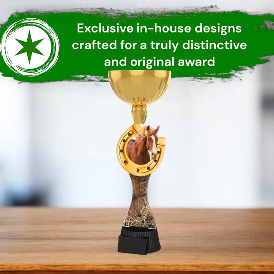 Vancouver Horse and Horseshoe Gold Cup Trophy