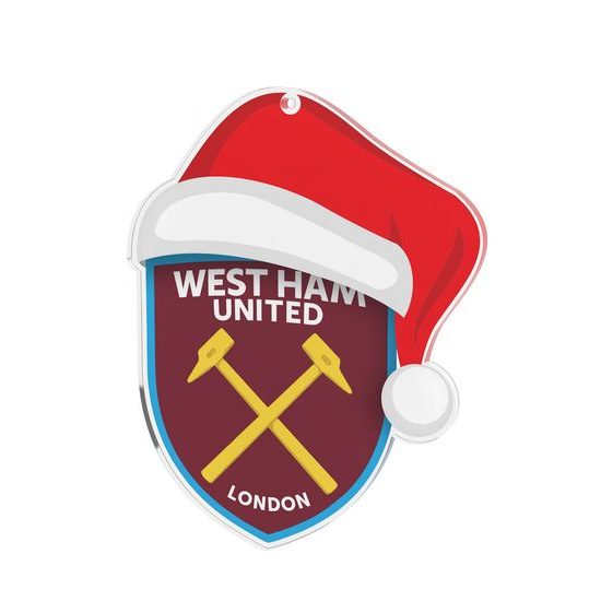 Santa Logo Hat Custom Made Printed Bauble