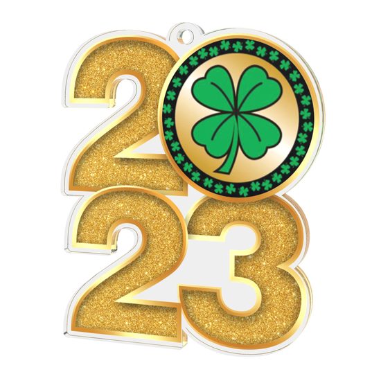 Irish Clover 2023 Acrylic Medal