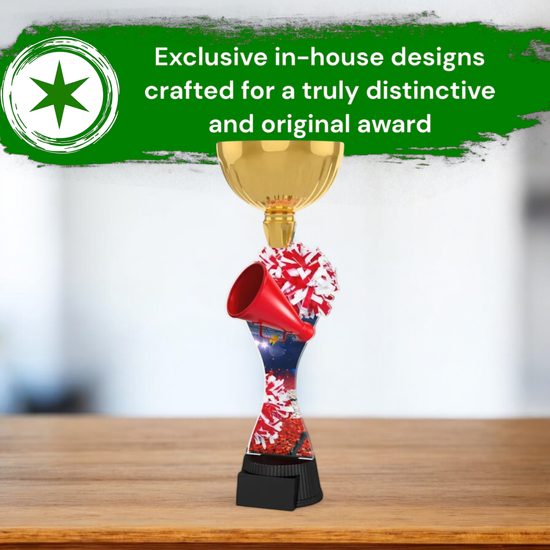 Vancouver Cheerleading Gold Cup Trophy