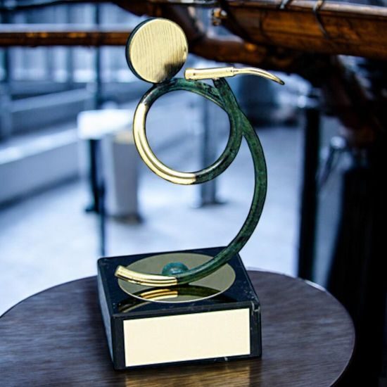 Bilbao Singer Handmade Metal Trophy