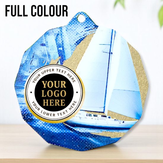Dodeca Sailing Stainless Steel Logo Insert Medal