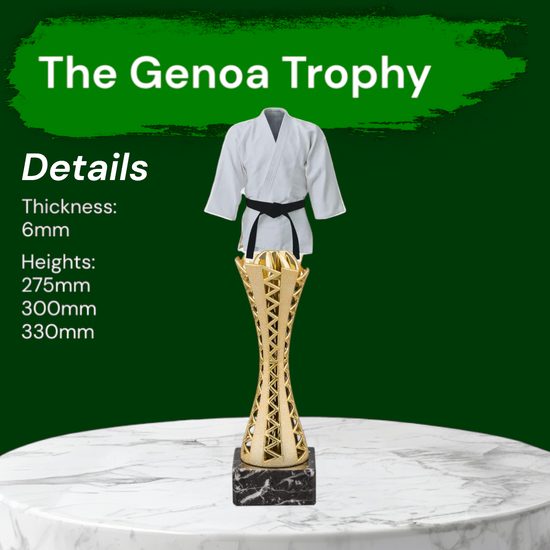 Genoa Martial Arts Jacket Trophy