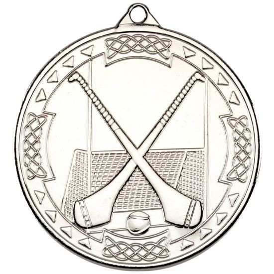 Hurling Gaelic Silver Medal
