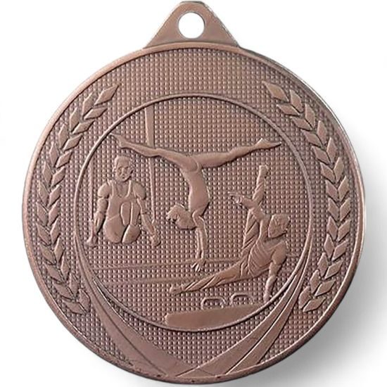 Champion Embossed Unisex Gymnastics Bronze Medal