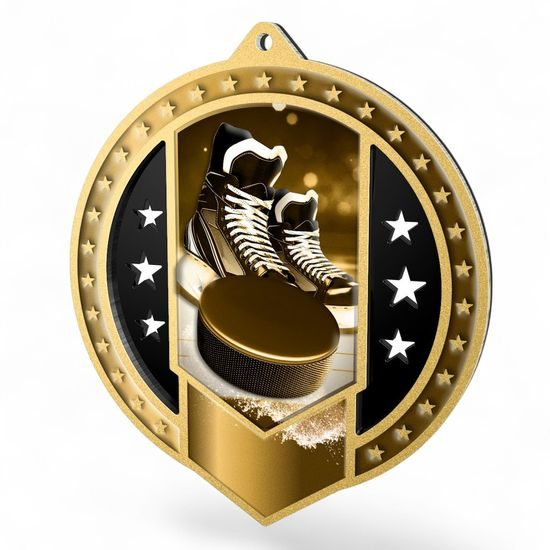 Sentinel Classic Ice Hockey Stainless Steel Medal