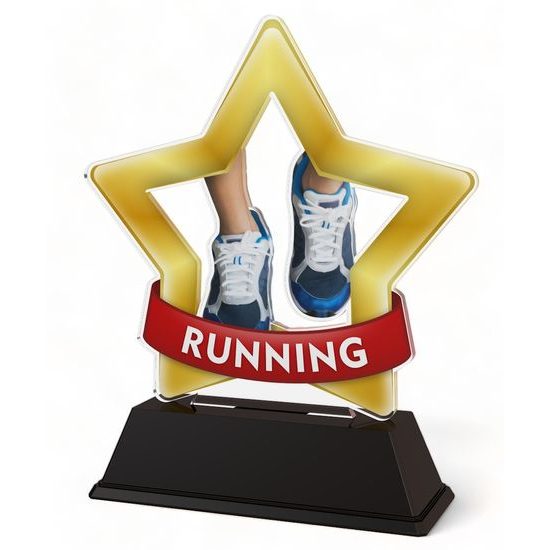 Mini Star Running Trophy