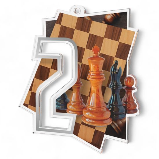 Poznan Chess Number 2 Medal