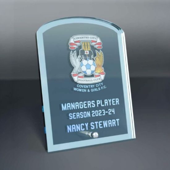 Arcadia Full Colour UV Printed Glass Award
