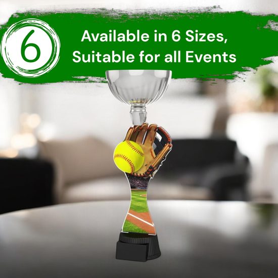 Montreal Softball and Glove Silver Cup Trophy