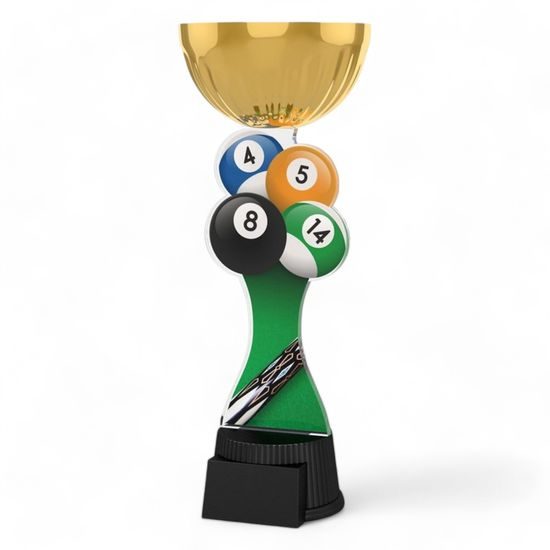 Vancouver Pool Balls Gold Cup Trophy