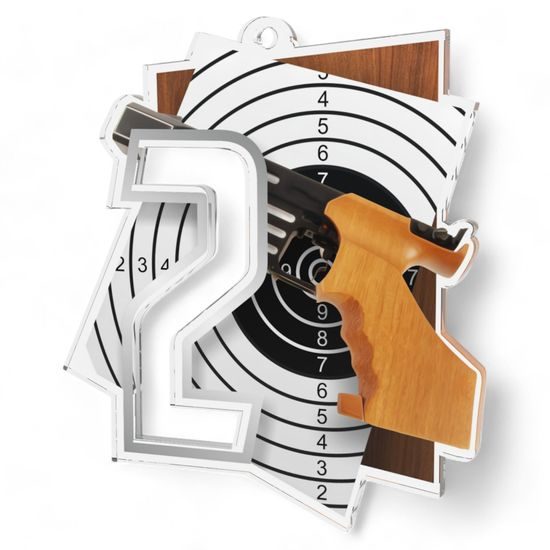 Poznan Pistol Shooting Number 2 Medal