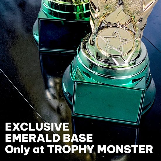 Golden Legacy Heavyweight Football Trophy
