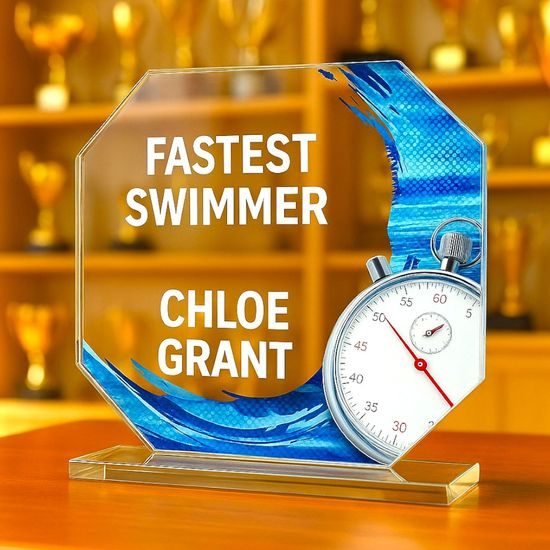 Hopper Swimming Glass Award