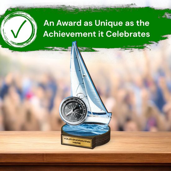 Grove Sailing Real Wood Trophy