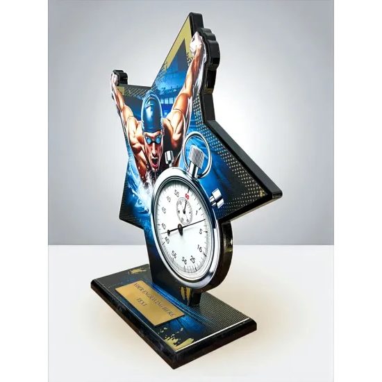 Liano Metal & Acrylic Star Swimming Trophy