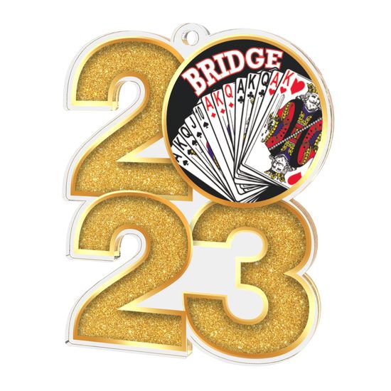 Bridge 2023 Bronze Acrylic Medal