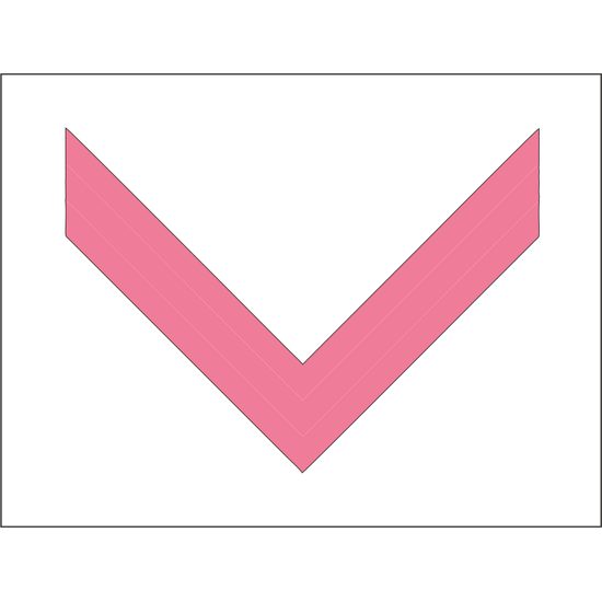 Pink threading ribbon