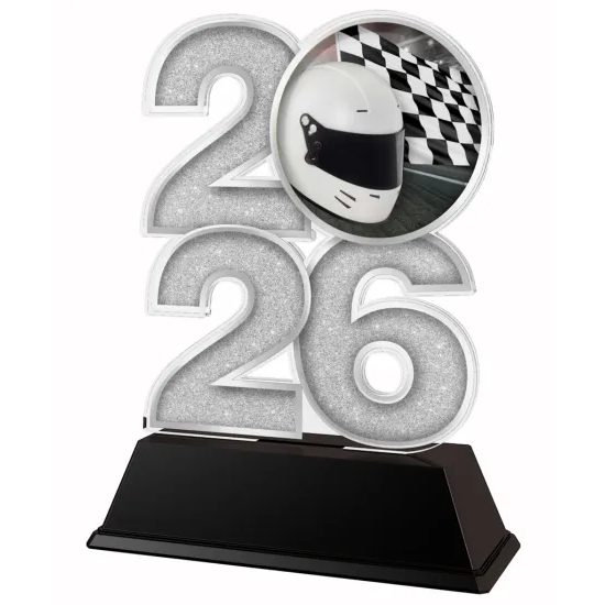 Motorsports Year Trophy – Sports Award with Year Selection