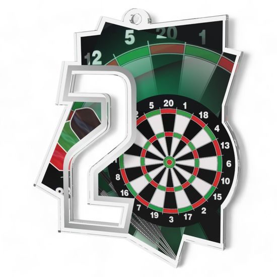 Poznan Darts Number 2 Medal