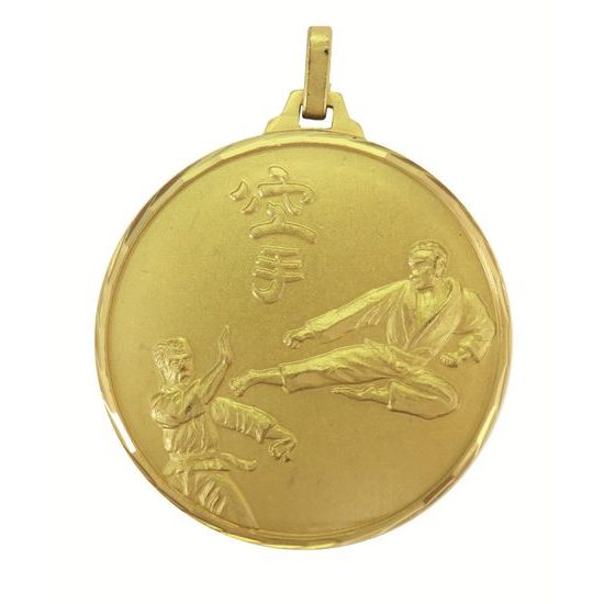 Diamond Edged Karate Sensei Gold Medal