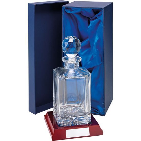 Glass Decanter 24% Lead Crystal