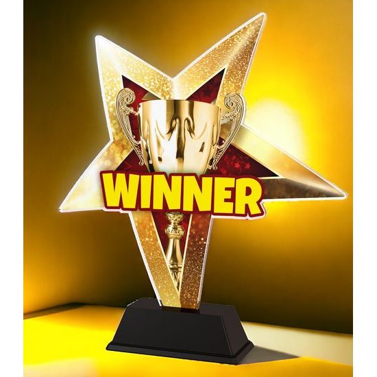 Winner Star Trophy