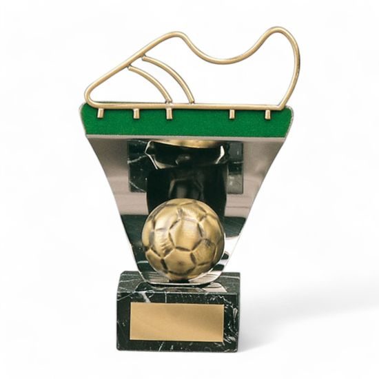 Melilla Football Golden Boot Handmade Metal Trophy