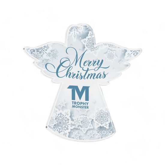 Christmas Angel Logo Custom Made Printed Medal