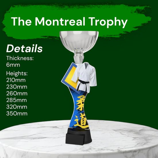 Montreal Martial Arts Silver Cup Trophy